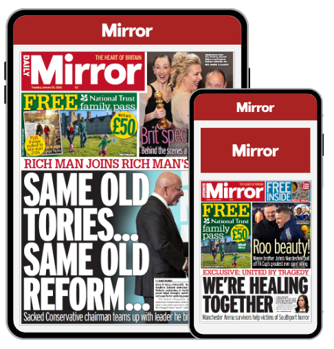 Daily Mirror and Sunday Mirror